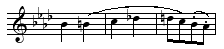 ブラームスの交響曲1番3楽章30-32小節目の2nd Vn: 長いスラーのあと最後の2つの音符がポルタートになっている